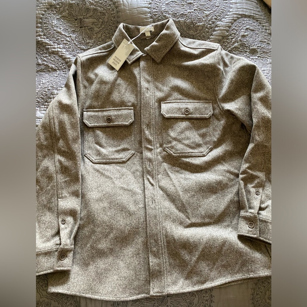 NWT oversized COS wool shirt/jacket